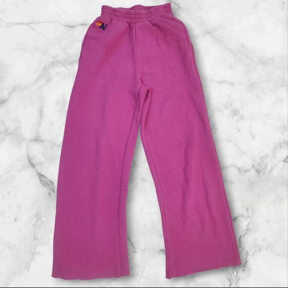 Aviator Nation Pants - Aviator Nation XS Pink Sweatpants